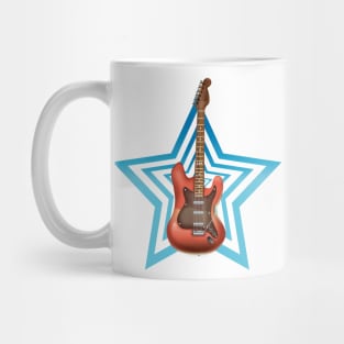 Rock and Roll Guitar Mug